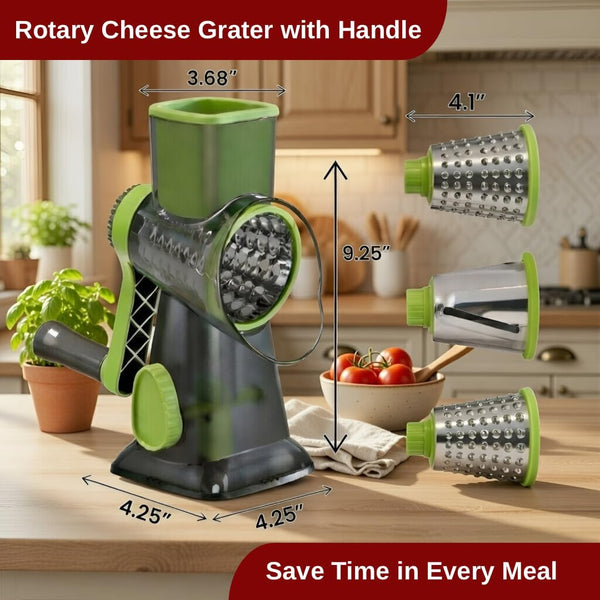QuickGrip Rotary Cheese Shred Master